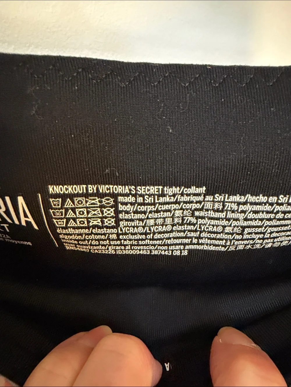 Gray High-Waist Active Leggings